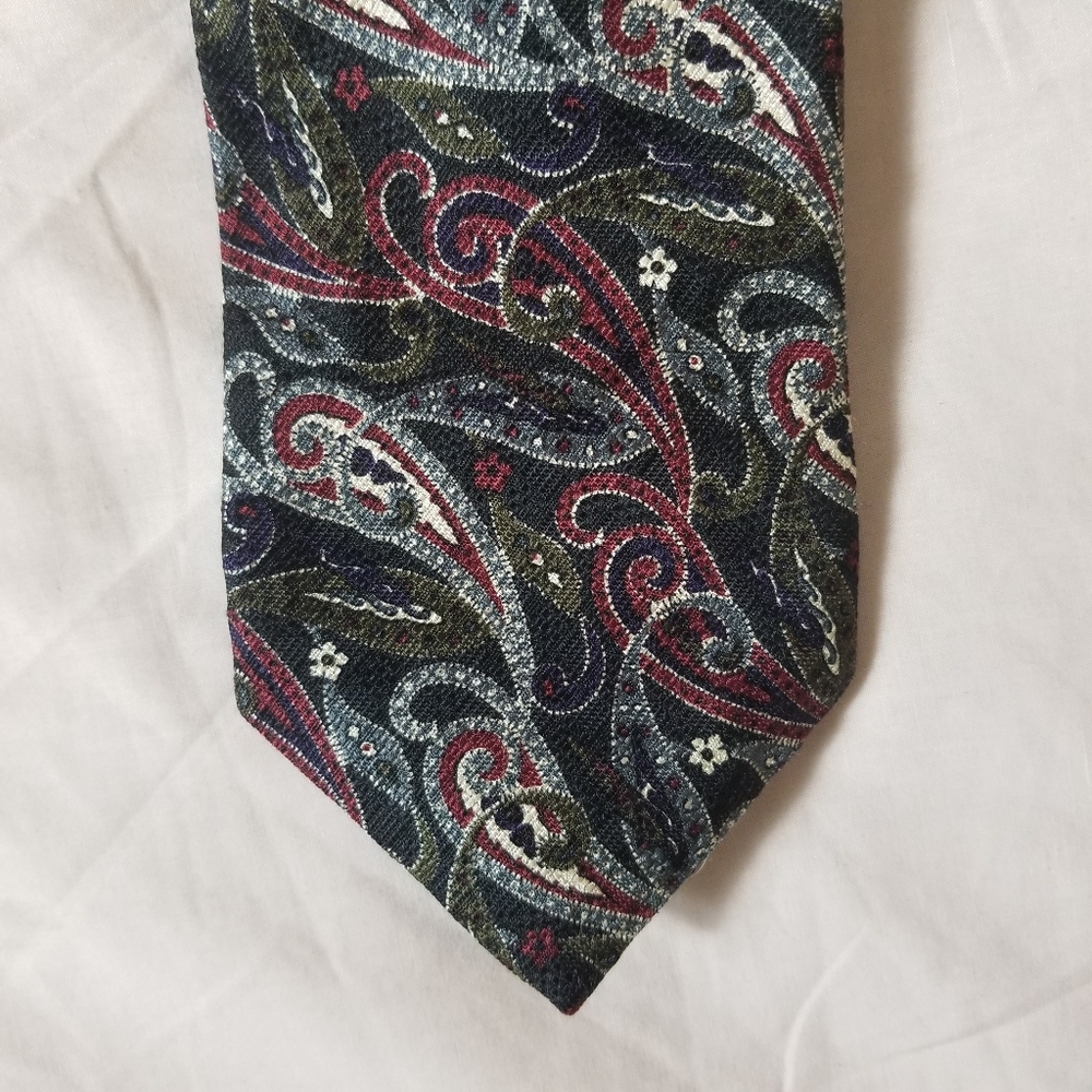 Robert Talbott for Cleghorns Mens Silk Tie - Picture 1 of 5